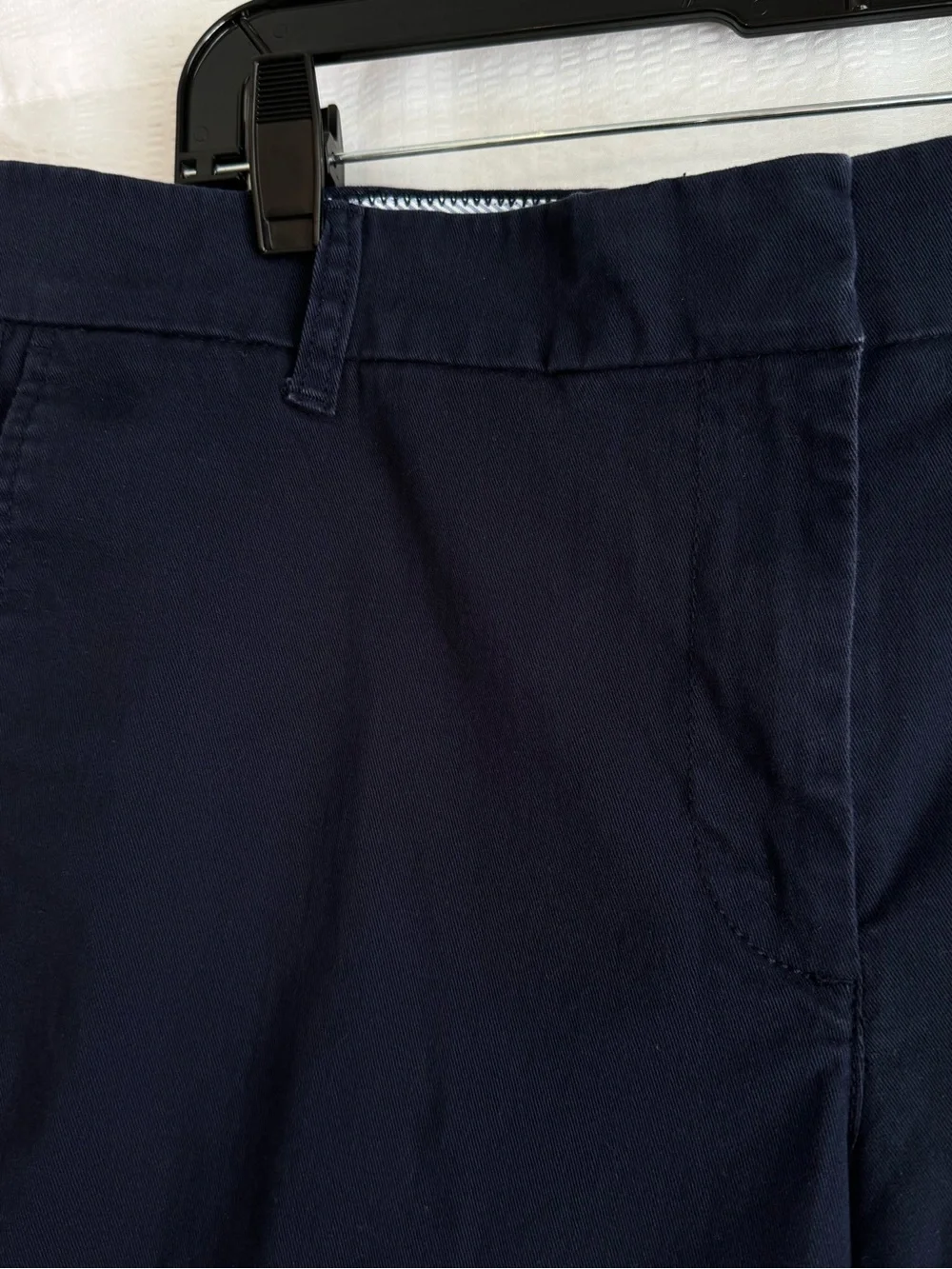 J. Crew Stretch Chino Navy Classic Shorts 7” inseam
